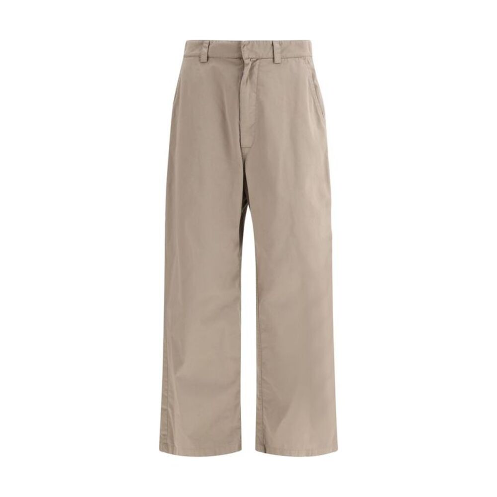 Balenciaga Beige Cotton Casual Men's Pants